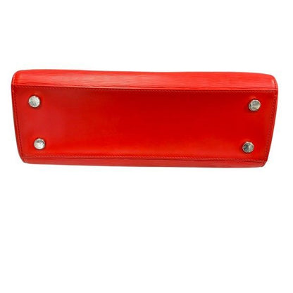 Louis Vuitton Epi MM 2-Way Shoulder Bag Carmine