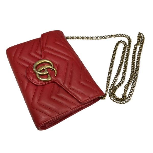 Gucci GG Marmont Wallet Chain
