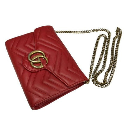 Gucci GG Marmont Wallet Chain