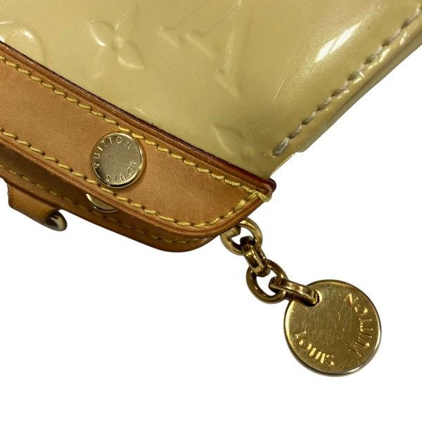Louis Vuitton Monogram Vernis MM Bag Handbag Bronze Corail