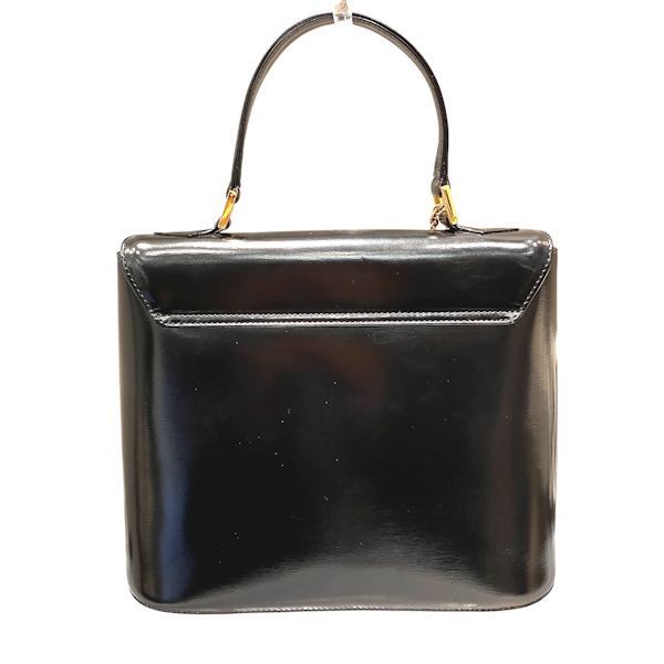Saint Laurent Yves Vintage Black Leather Bag Handbag