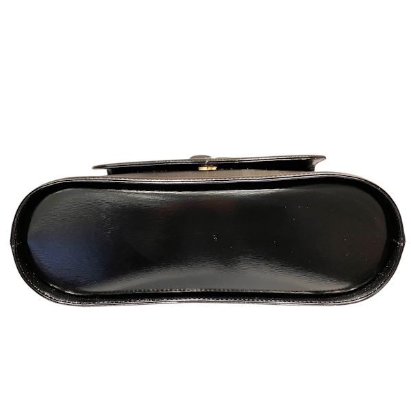 Saint Laurent Yves Vintage Black Leather Bag Handbag