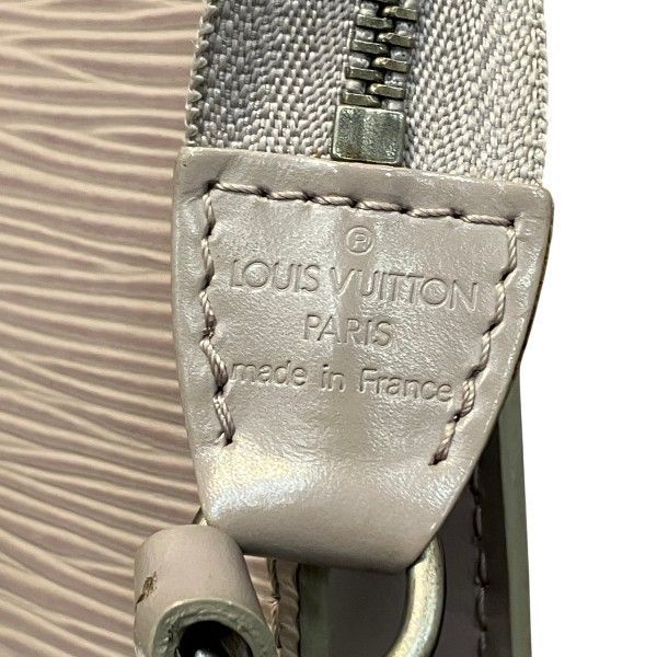Louis Vuitton Epi Pochette Bag Handbag Lavender