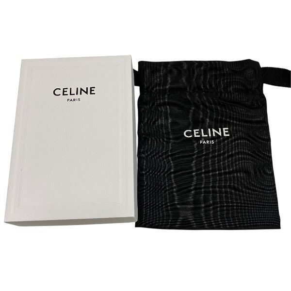 Celine Triomphe Small Flap Wallet Trifold Dark Green