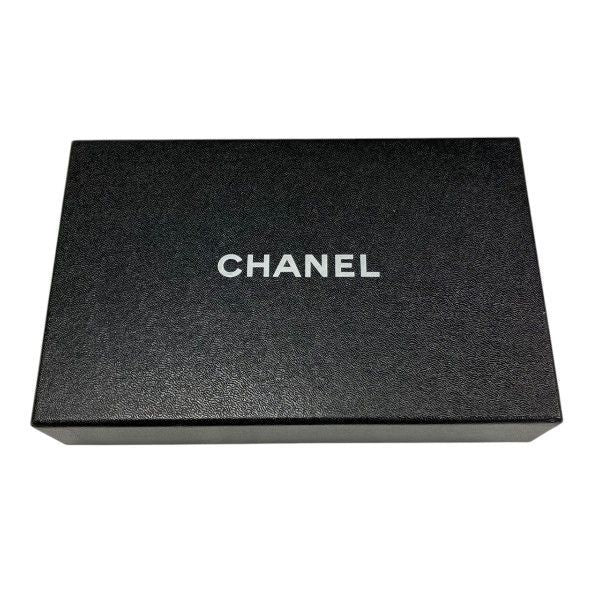 Chanel Caviar Leather Bifold Wallet Clasp Noir Black