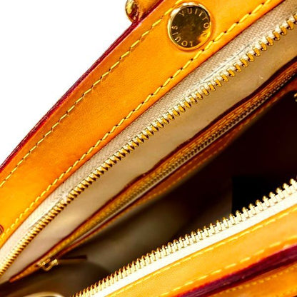 Louis Vuitton Monogram Vernis MM Bag Handbag Bronze Corail