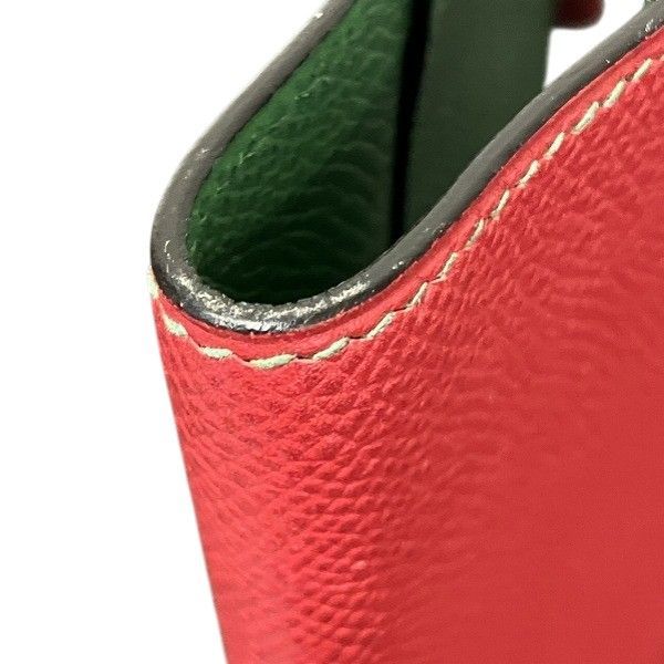 Hermes Agenda Notebook Cover Red Green