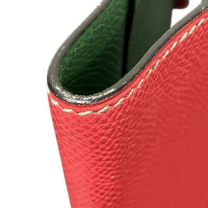 Hermes Agenda Notebook Cover Red Green