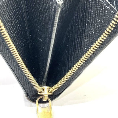 Louis Vuitton Monogram Blossom Zippy Coin Purse Black Brown
