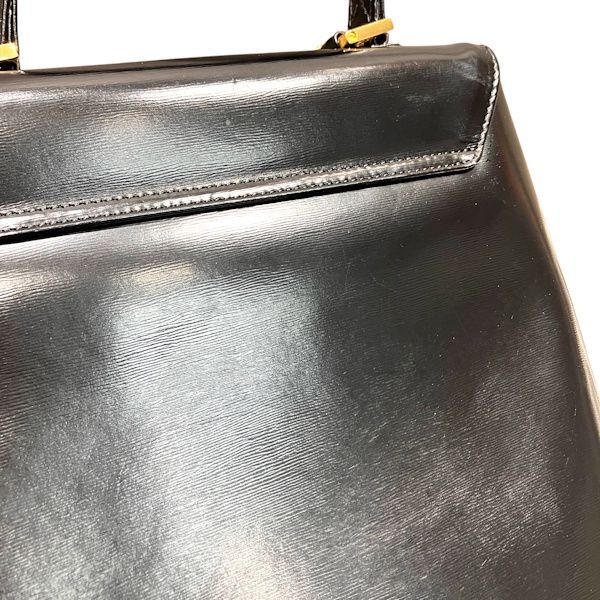Saint Laurent Yves Vintage Black Leather Bag Handbag