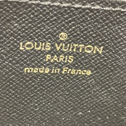 Louis Vuitton Monogram Blossom Zippy Coin Purse Black Brown