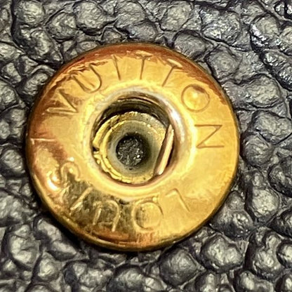 Louis Vuitton Monogram Empreinte Portefeuille Emily Wallet Black Marie Nuit