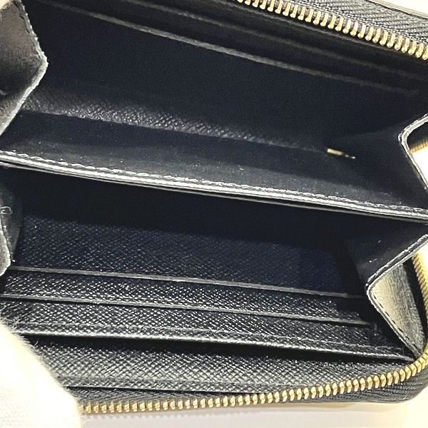 Louis Vuitton Monogram Blossom Zippy Coin Purse Black Brown