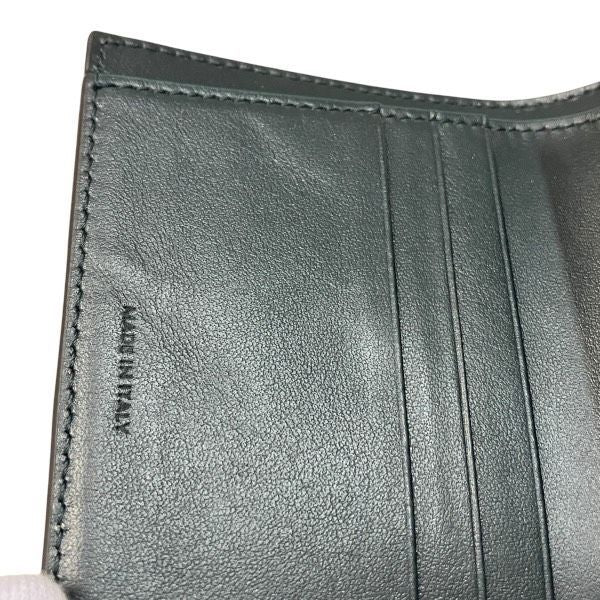 Celine Triomphe Small Flap Wallet Trifold Dark Green