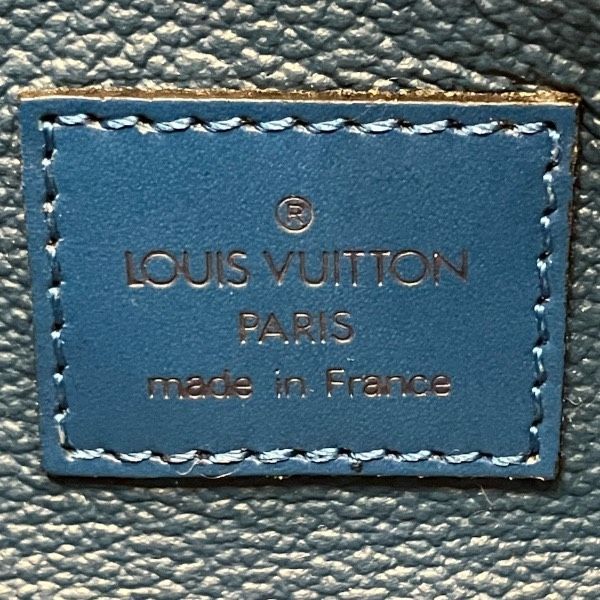 Louis Vuitton Epi Dauphine PM Toledo Blue Pouch
