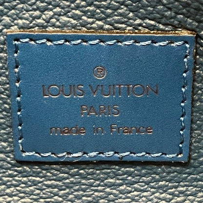 Louis Vuitton Epi Dauphine PM Toledo Blue Pouch