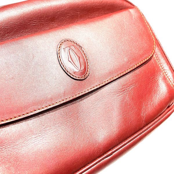 Cartier Must Shoulder Bag Bordeaux