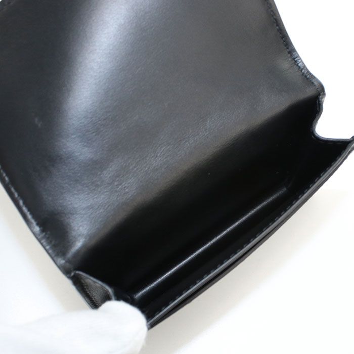 Bottega Veneta Business Card Case Intrecciato Holder Leather