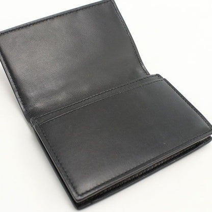 Bottega Veneta Business Card Case Intrecciato Holder Leather