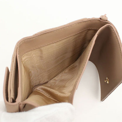 Dior Lotus Wallet Trifold Lambskin