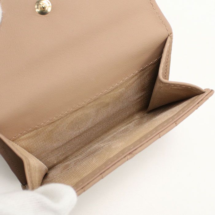 Dior Lotus Wallet Trifold Lambskin