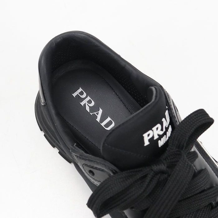 Prada Brushed Leather Sneakers Prax 01