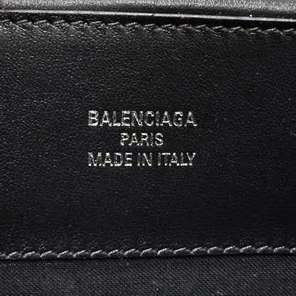 Balenciaga Tote Canvas Duty Free Chain Natural Natural Black