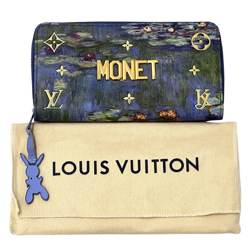 Louis Vuitton Wallet Clemence Zippy Blue