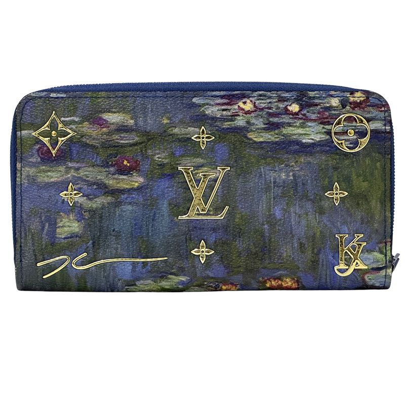 Louis Vuitton Wallet Clemence Zippy Blue