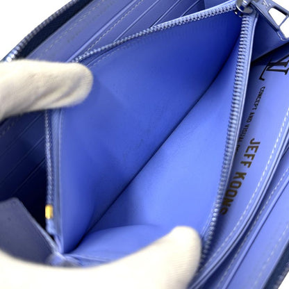 Louis Vuitton Wallet Clemence Zippy Blue