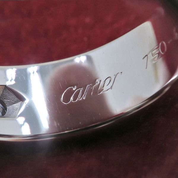 Cartier Love Ring Half Diamond 49