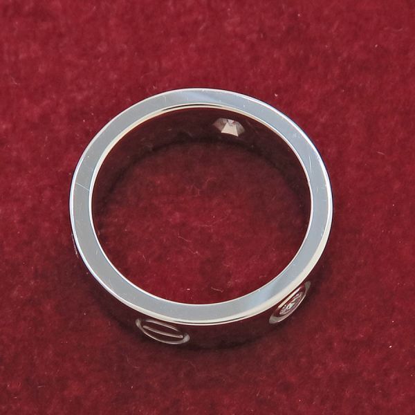 Cartier Love Ring Half Diamond 49