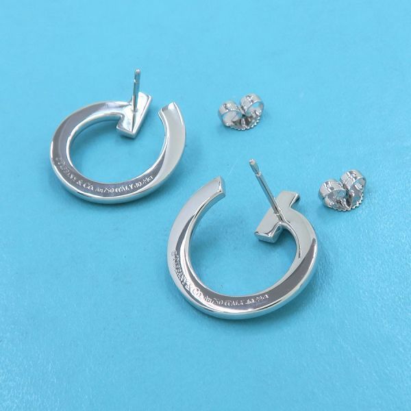 Tiffany & Co T One Open Diamond Earrings