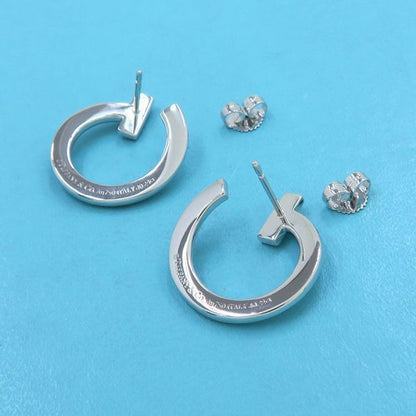 Tiffany & Co T One Open Diamond Earrings