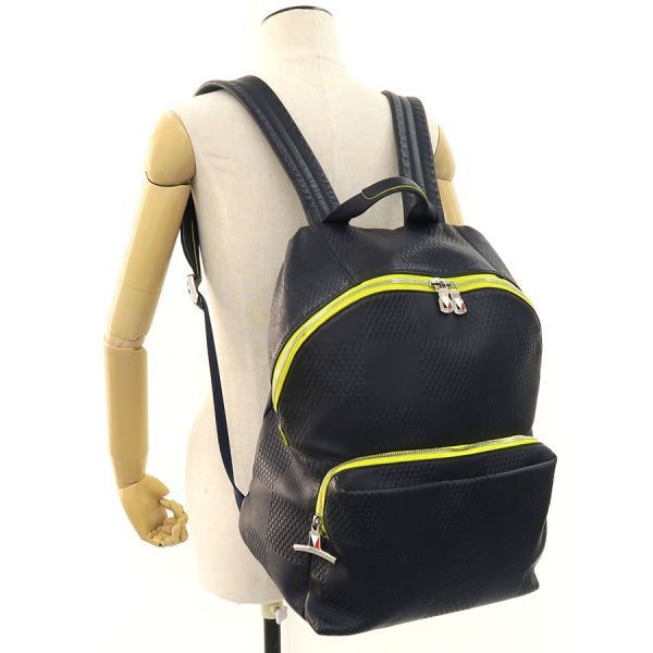 Louis Vuitton Damier Infini Backpack Navy Blue