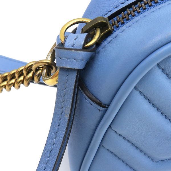 Gucci GG Marmont Camera Bag Light Blue