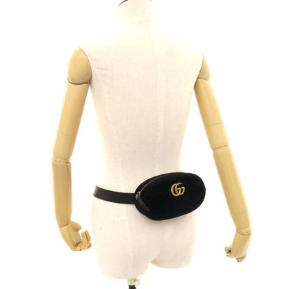 Gucci GG Marmont Velour Waist Bag