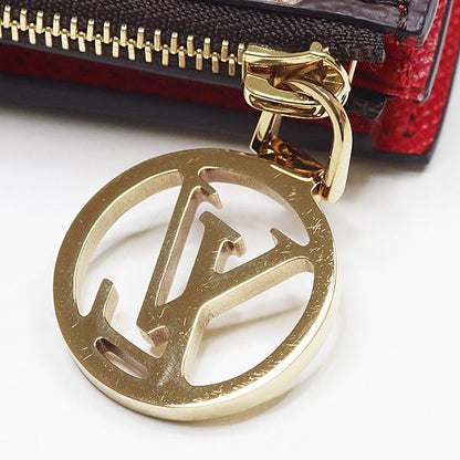 Louis Vuitton LV TM Portefeuille Lisa Monogram Cherry Bifold Brown Multicolor