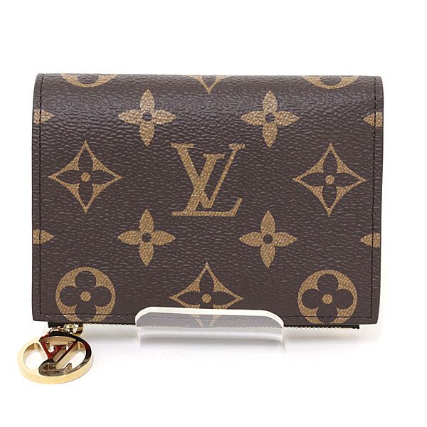 Louis Vuitton LV TM Portefeuille Lisa Monogram Cherry Bifold Brown Multicolor