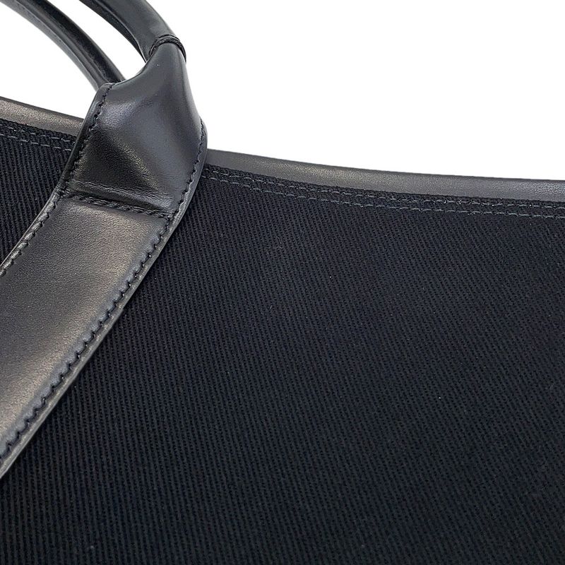 Saint Laurent Paris Tote Rive Gauche Canvas Black