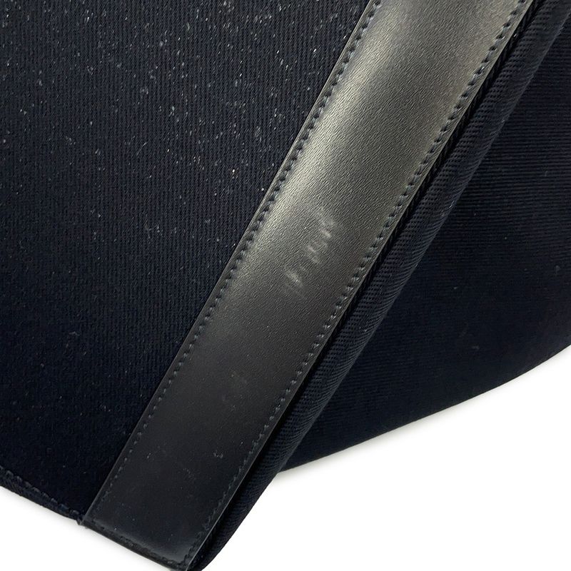 Saint Laurent Paris Tote Rive Gauche Canvas Black