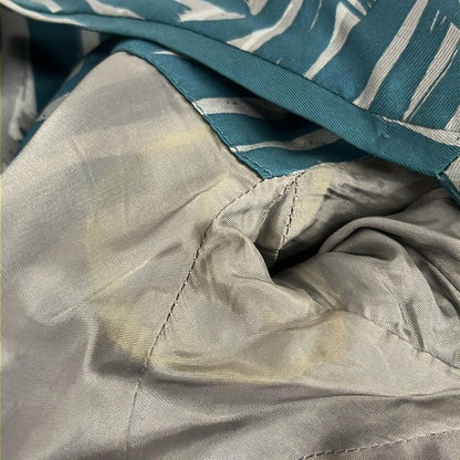 Loewe Dress 36 S Blue Green Gray Light Crew Neck Long