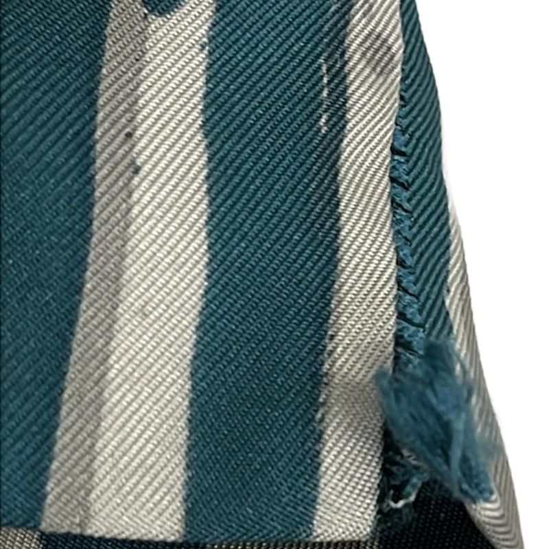 Loewe Dress 36 S Blue Green Gray Light Crew Neck Long