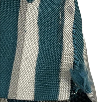 Loewe Dress 36 S Blue Green Gray Light Crew Neck Long