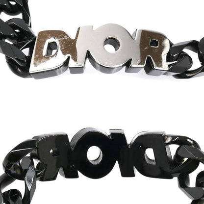 Dior Metal CD Icon Chain Link Bracelet