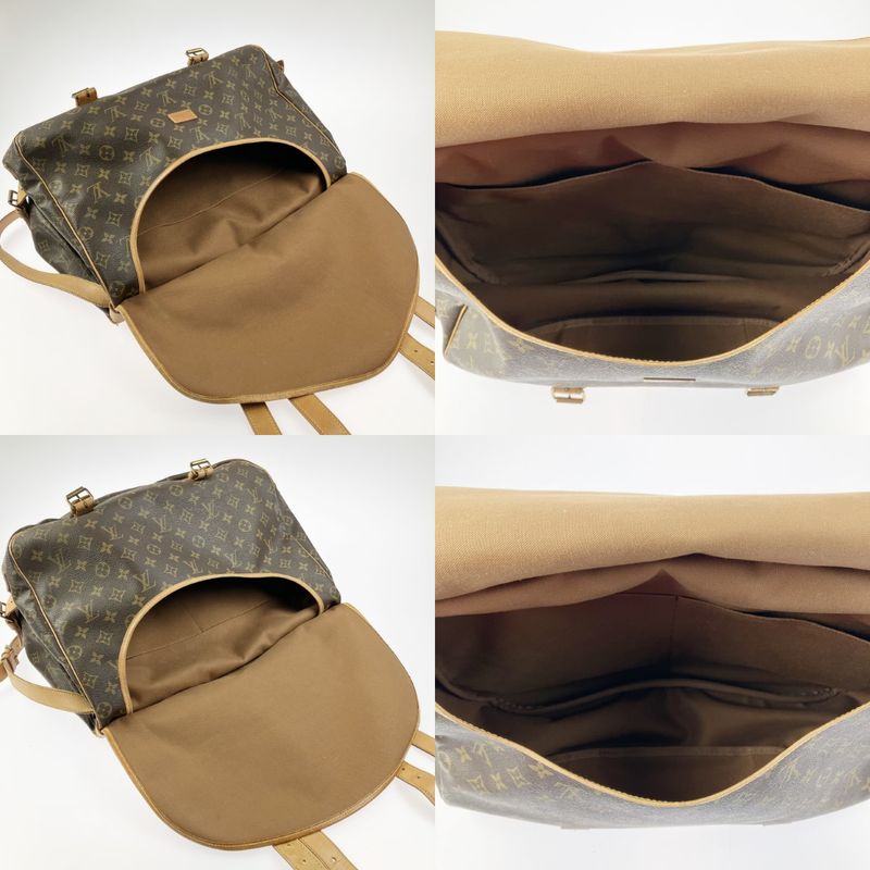 Louis Vuitton Shoulder Bag Monogram Saumur 43
