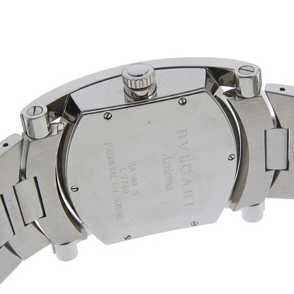 Bvlgari Ashoma Stainless Steel Silver Automatic Winding Analog Display Watch