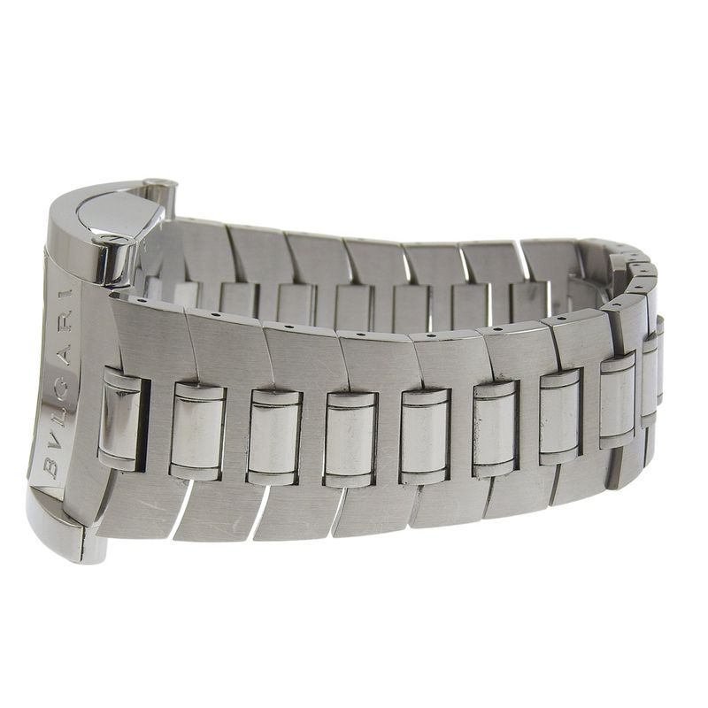 Bvlgari Ashoma Stainless Steel Silver Automatic Winding Analog Display Watch