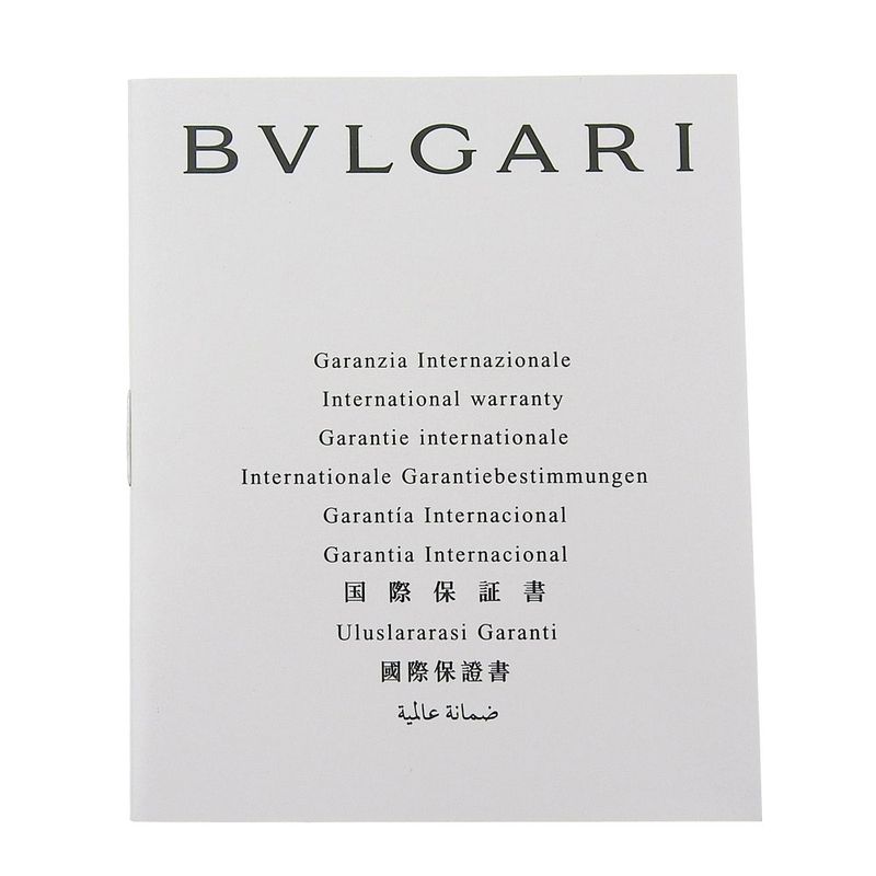 Bvlgari Ashoma Stainless Steel Silver Automatic Winding Analog Display Watch