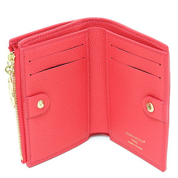 Louis Vuitton Portefeuille Lisa Monogram Empreinte Strawberry Pink Strawberry-pink